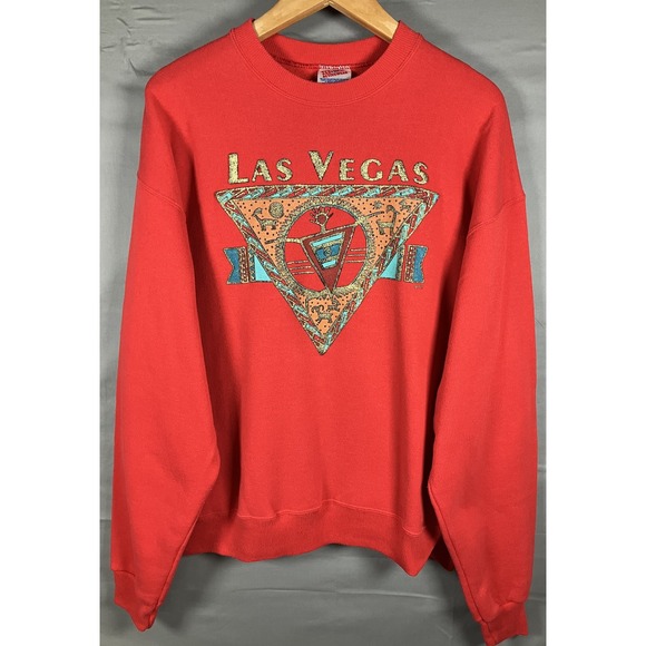 Hanes Other - Vintage Las Vegas Sweatshirt Mens XL Hanes Activewear‎ Southwestern Crewneck 90s